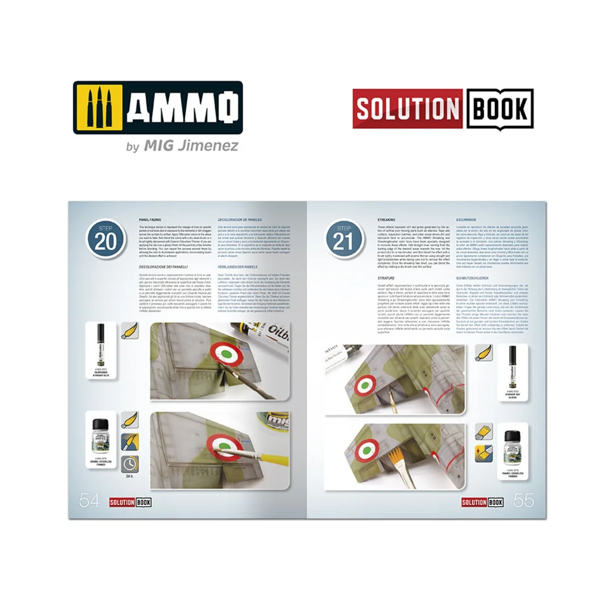 SOLUTION BOOK 15 - How to Paint Italian NATO Aircrafts (Multilingua...