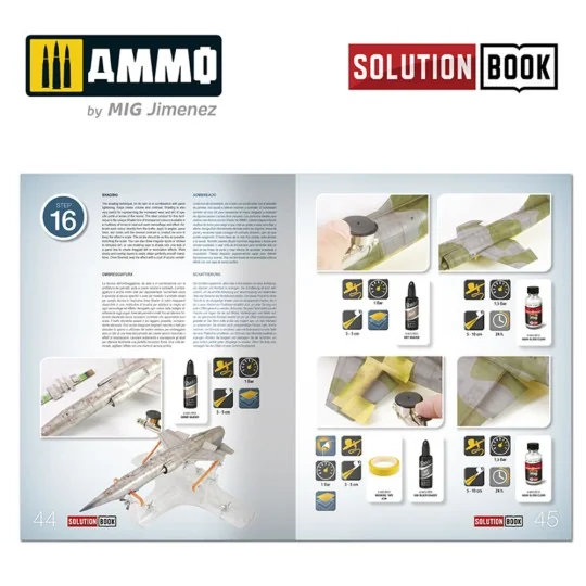SOLUTION BOOK 15 - How to Paint Italian NATO Aircrafts (Multilingua...