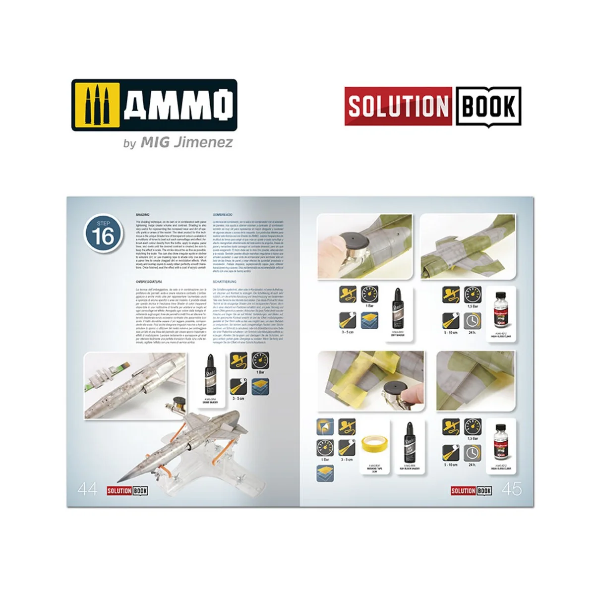 SOLUTION BOOK 15 - How to Paint Italian NATO Aircrafts (Multilingua...