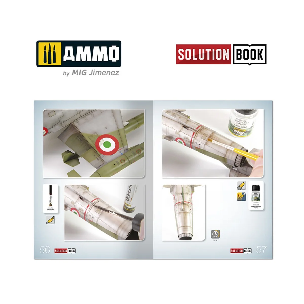 SOLUTION BOOK 15 - How to Paint Italian NATO Aircrafts (Multilingua...