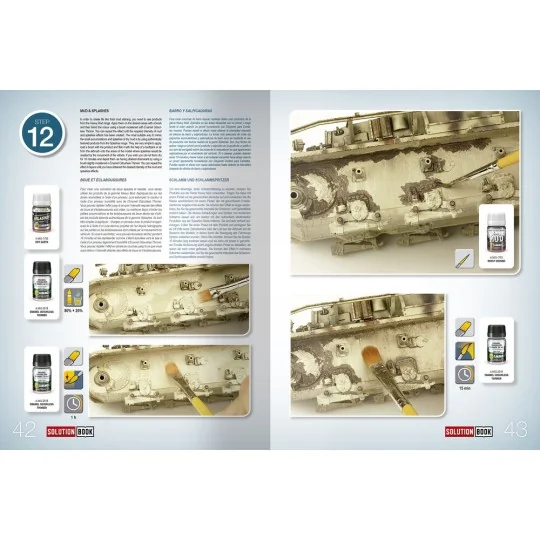 SOLUTION BOOK 21 - How to Paint WWII German Mid-War Vehicles - MULT...