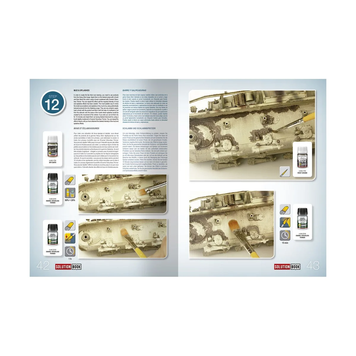 SOLUTION BOOK 21 - How to Paint WWII German Mid-War Vehicles - MULT...