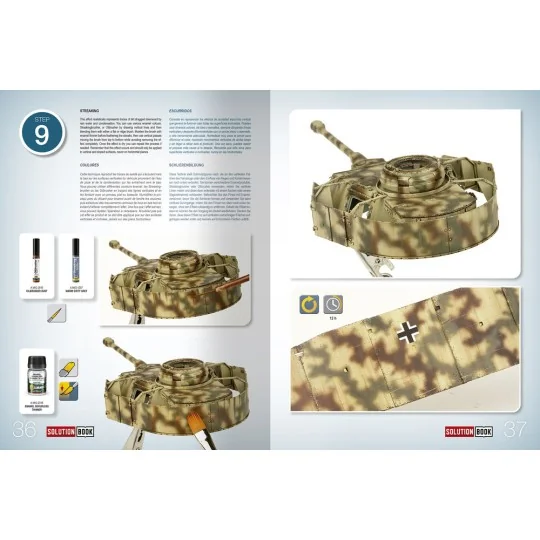 SOLUTION BOOK 21 - How to Paint WWII German Mid-War Vehicles - MULT...