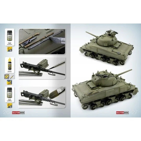 SOLUTION BOOK 22 - How to Paint WWII ETO vehicles - MULTILINGUAL BO...