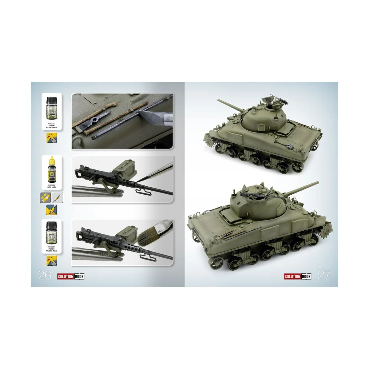 SOLUTION BOOK 22 - How to Paint WWII ETO vehicles - MULTILINGUAL BO...