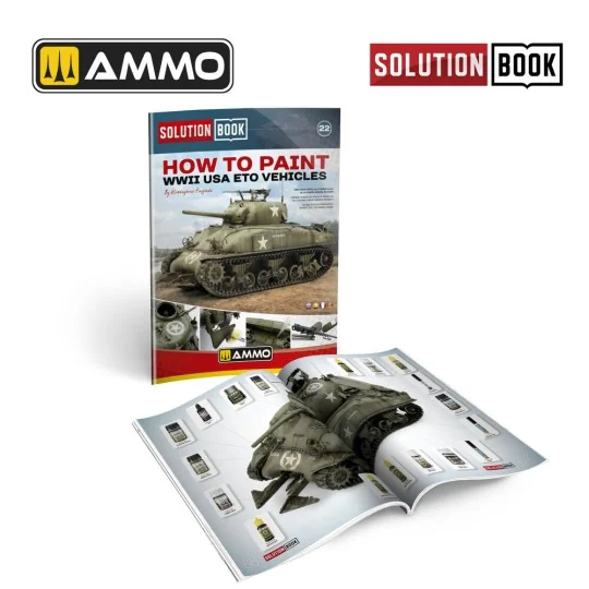 SOLUTION BOOK 22 - How to Paint WWII ETO vehicles - MULTILINGUAL BO...