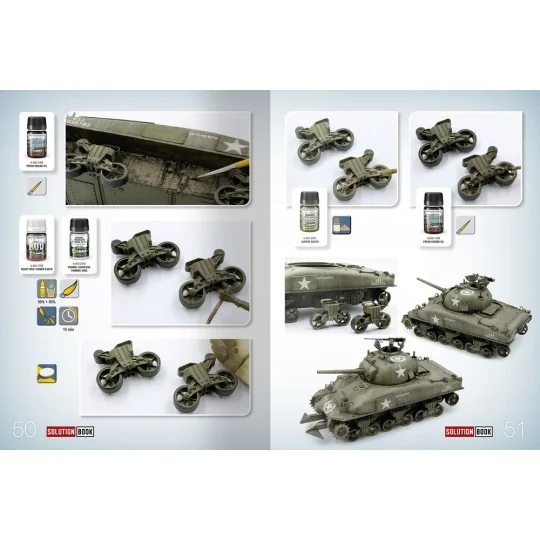 SOLUTION BOOK 22 - How to Paint WWII ETO vehicles - MULTILINGUAL BO...