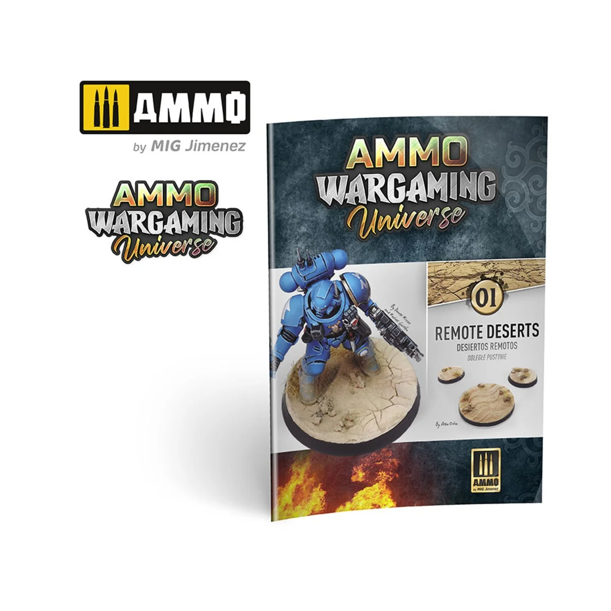 AMMO WARGAMING UNIVERSE Book 01 - Remote Deserts (English, Castella...