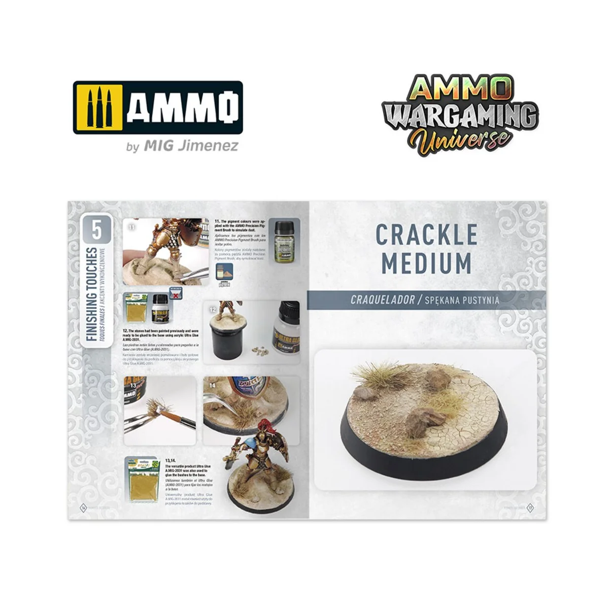 AMMO WARGAMING UNIVERSE Book 01 - Remote Deserts (English, Castella...