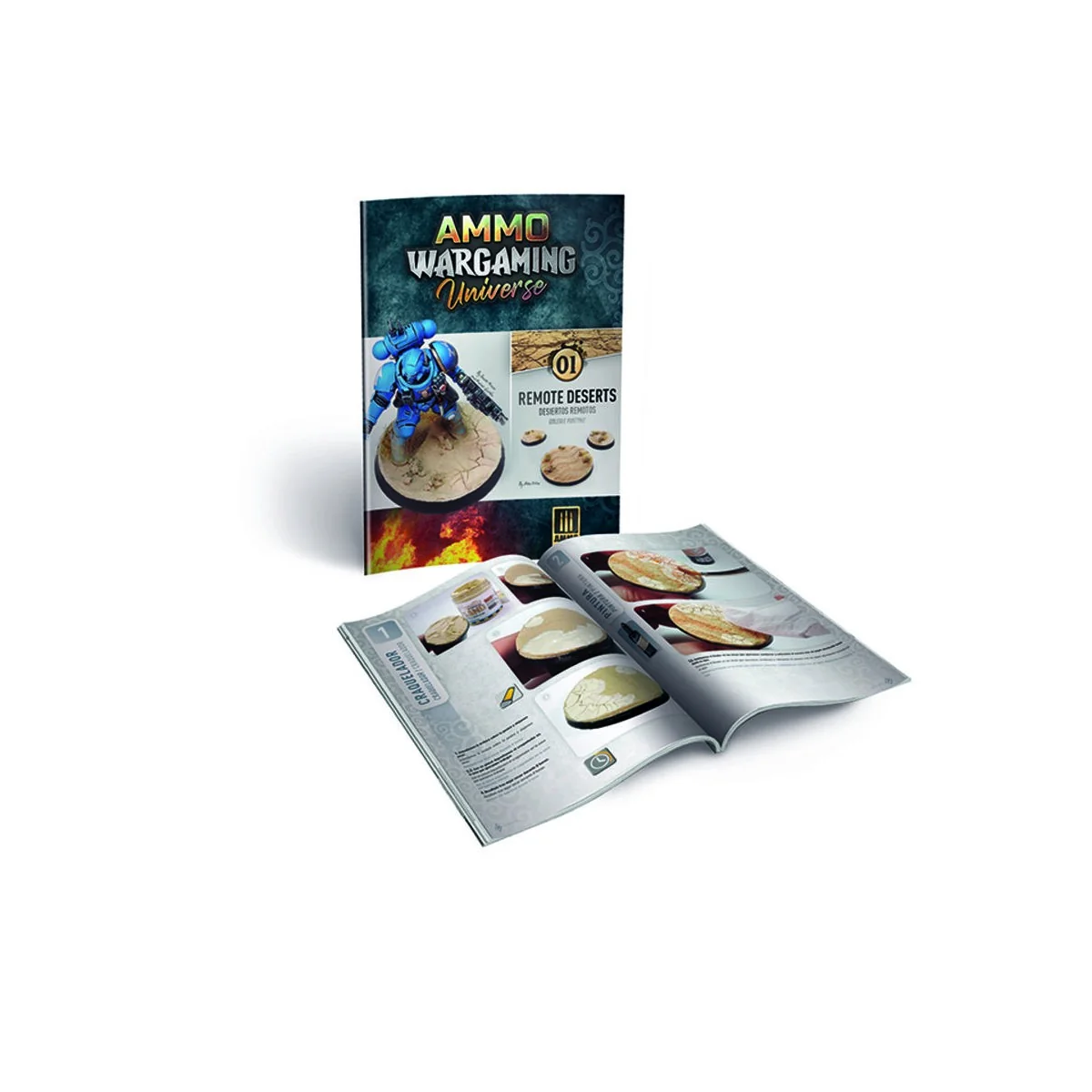 AMMO WARGAMING UNIVERSE Book 01 - Remote Deserts (English, Castella...