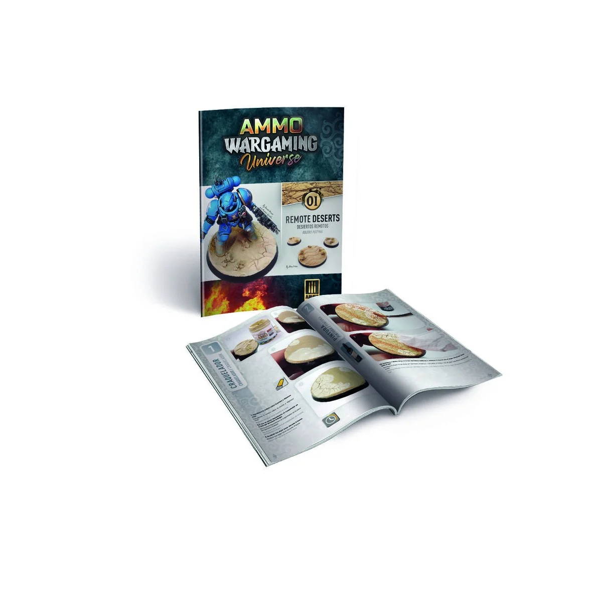 AMMO WARGAMING UNIVERSE Book 01 - Remote Deserts (English, Castella...