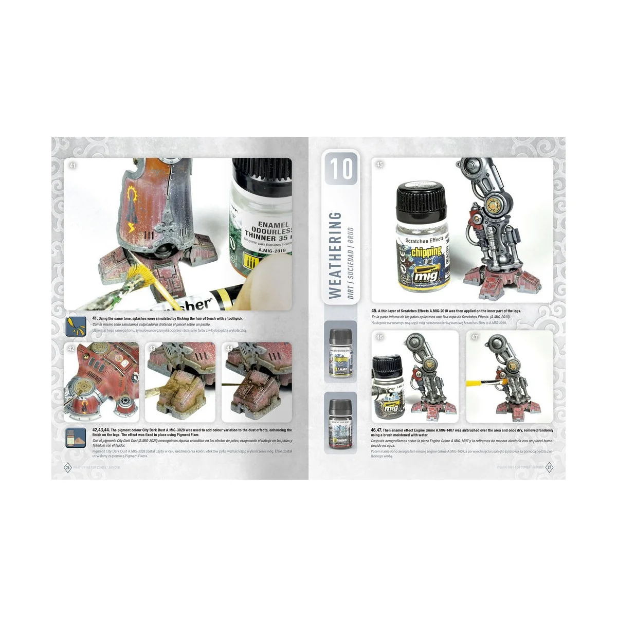 AMMO WARGAMING UNIVERSE Book 03 - Weathering Combat Armour (English...