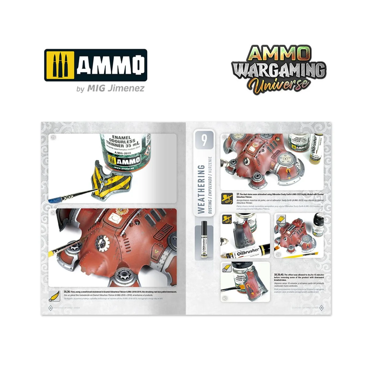 AMMO WARGAMING UNIVERSE Book 03 - Weathering Combat Armour (English...