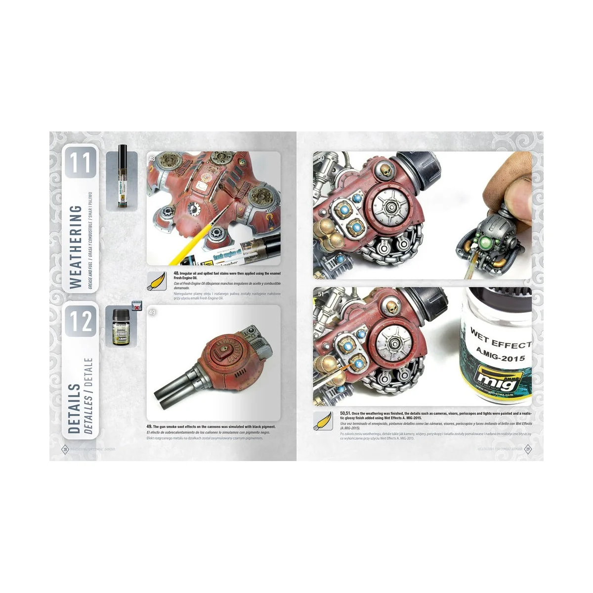 AMMO WARGAMING UNIVERSE Book 03 - Weathering Combat Armour (English...