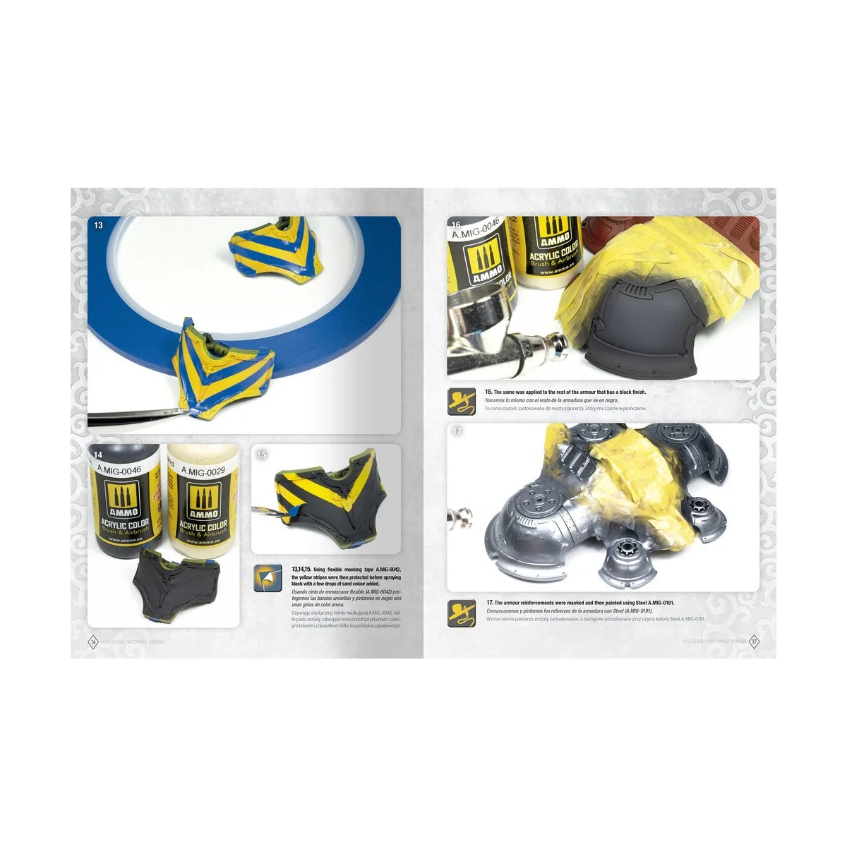 AMMO WARGAMING UNIVERSE Book 03 - Weathering Combat Armour (English...