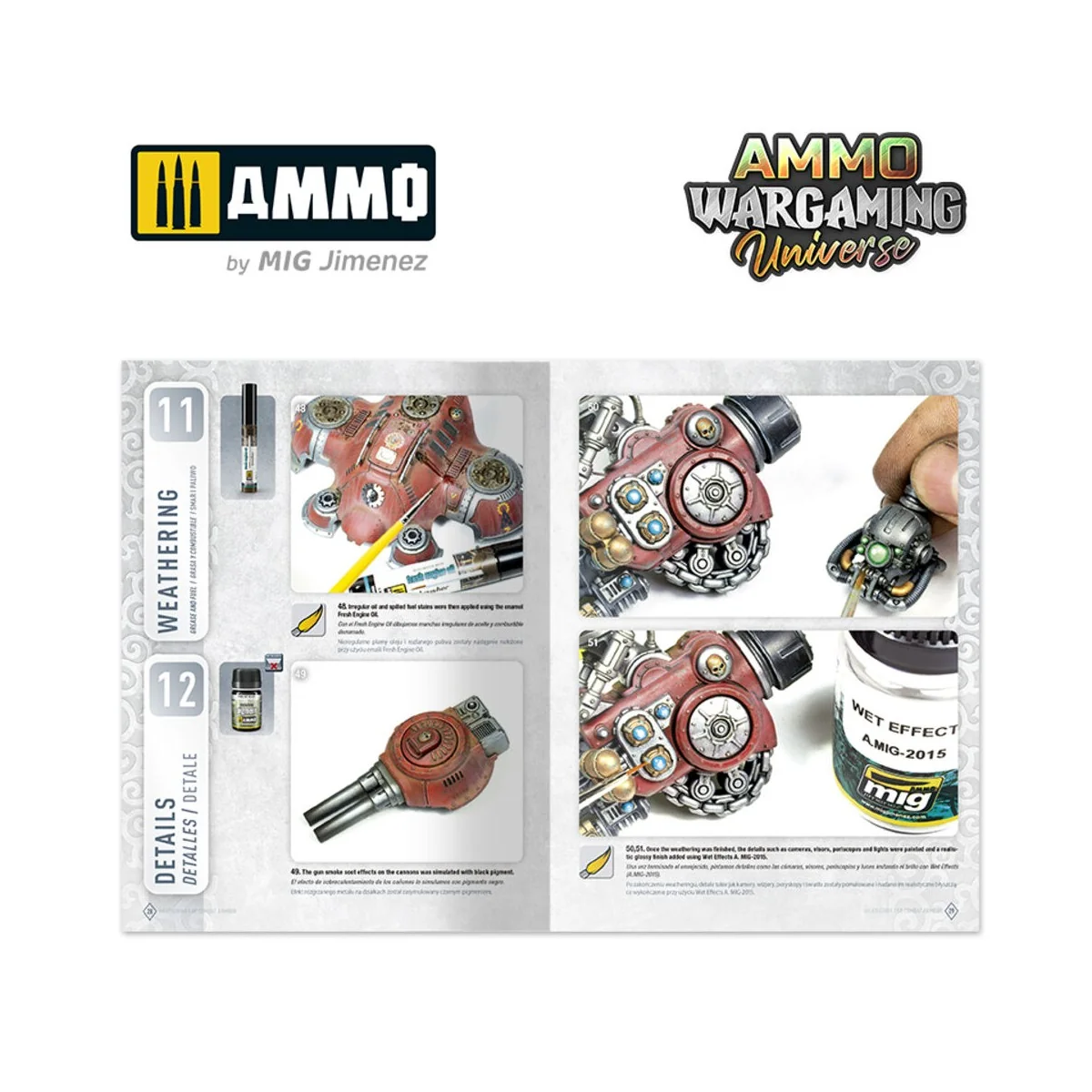 AMMO WARGAMING UNIVERSE Book 03 - Weathering Combat Armour (English...