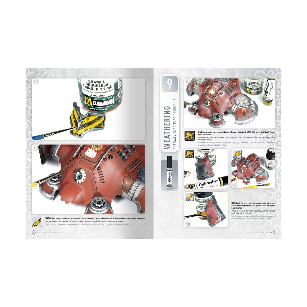 AMMO WARGAMING UNIVERSE Book 03 - Weathering Combat Armour (English...
