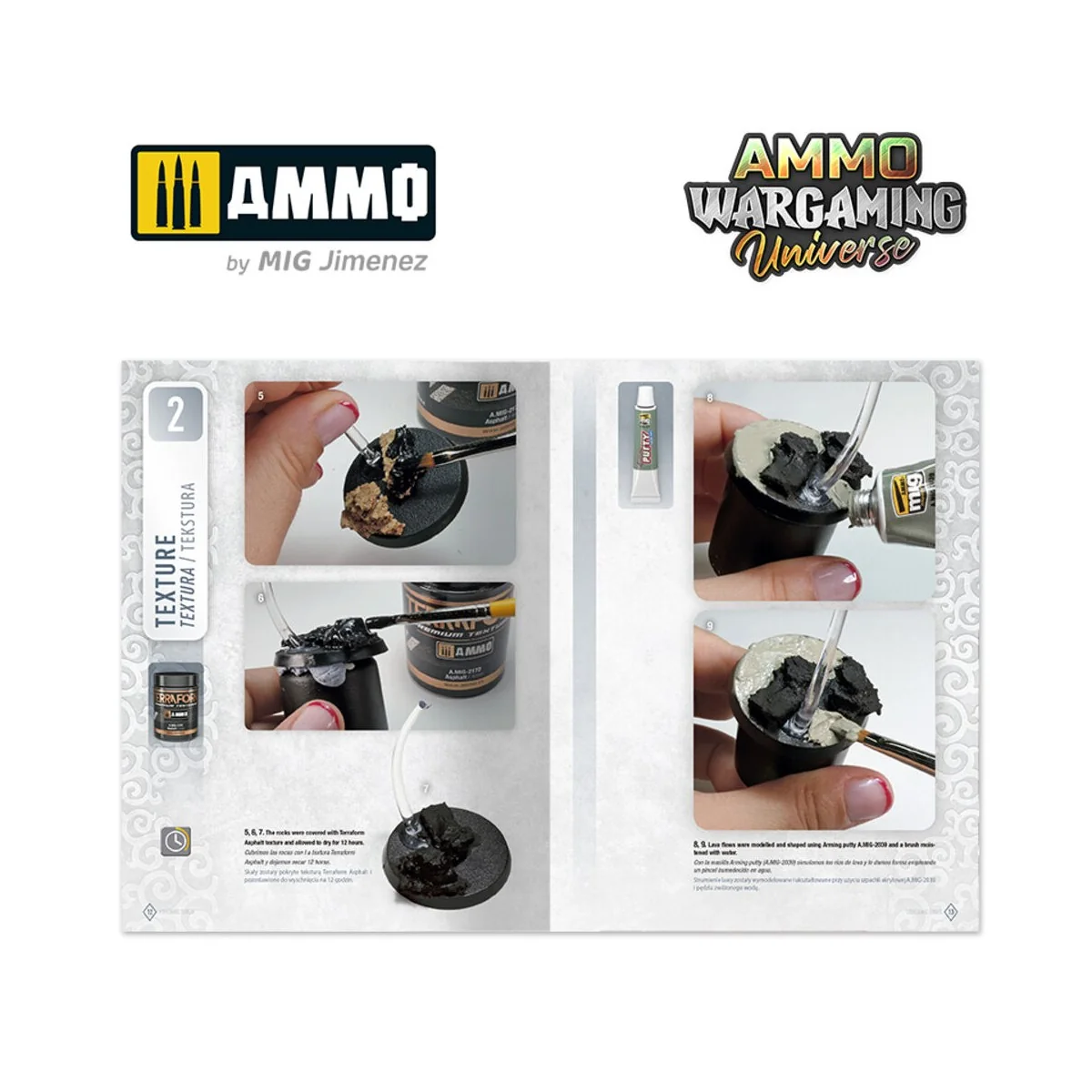 AMMO WARGAMING UNIVERSE Book 04 - Volcanic Soils (English, Castella...