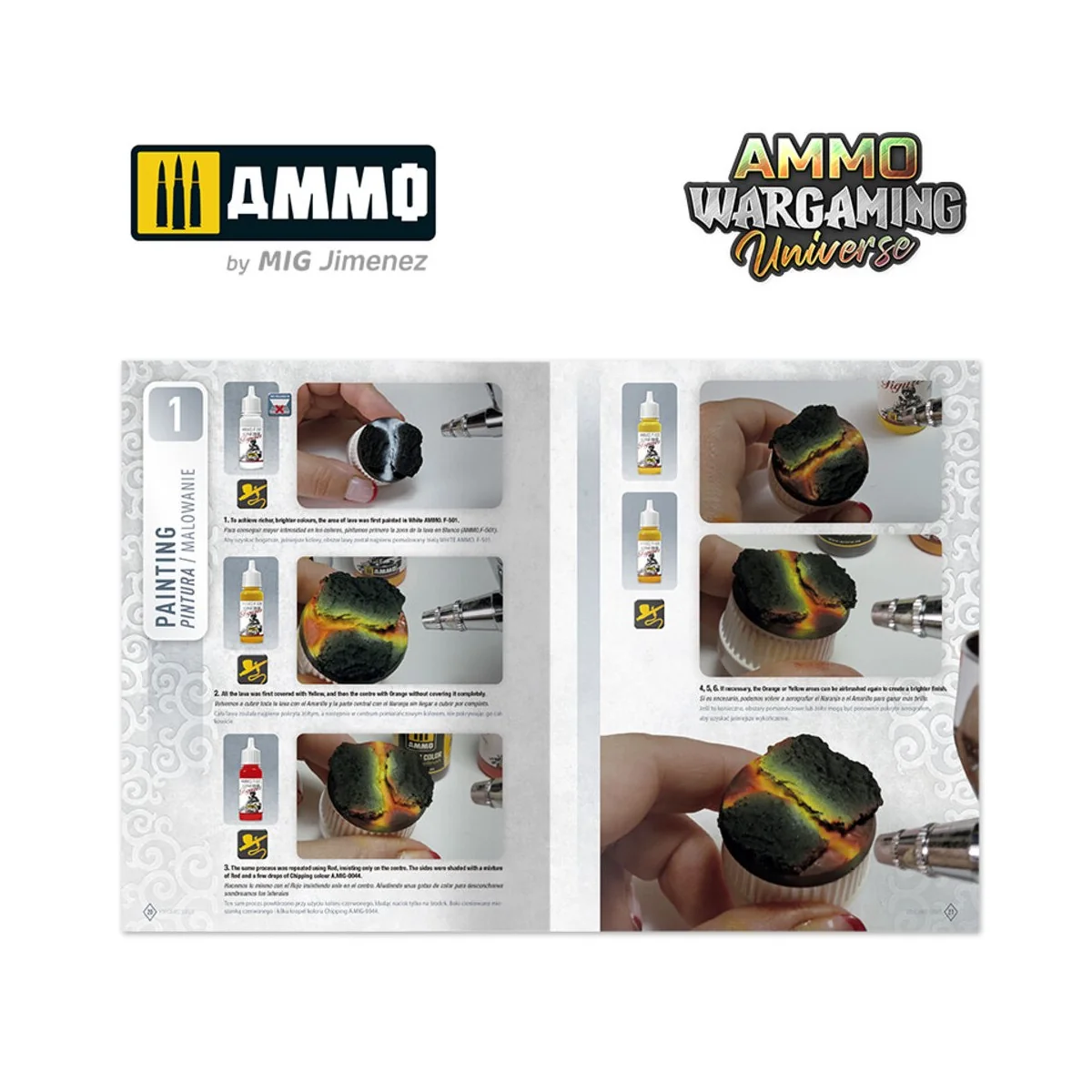 AMMO WARGAMING UNIVERSE Book 04 - Volcanic Soils (English, Castella...