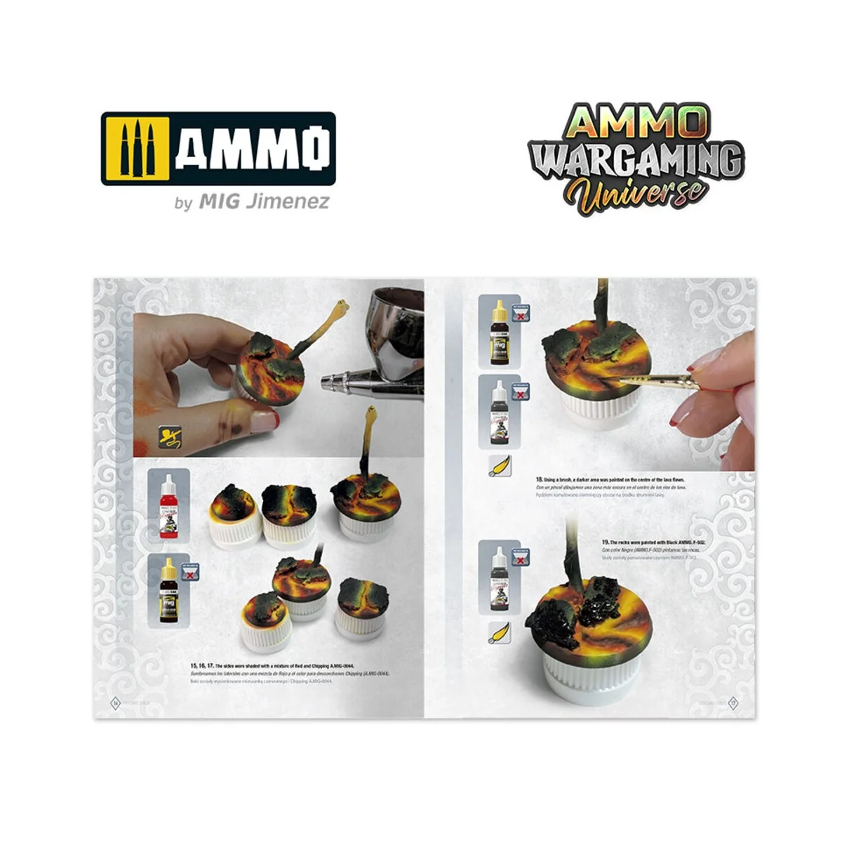 AMMO WARGAMING UNIVERSE Book 04 - Volcanic Soils (English, Castella...