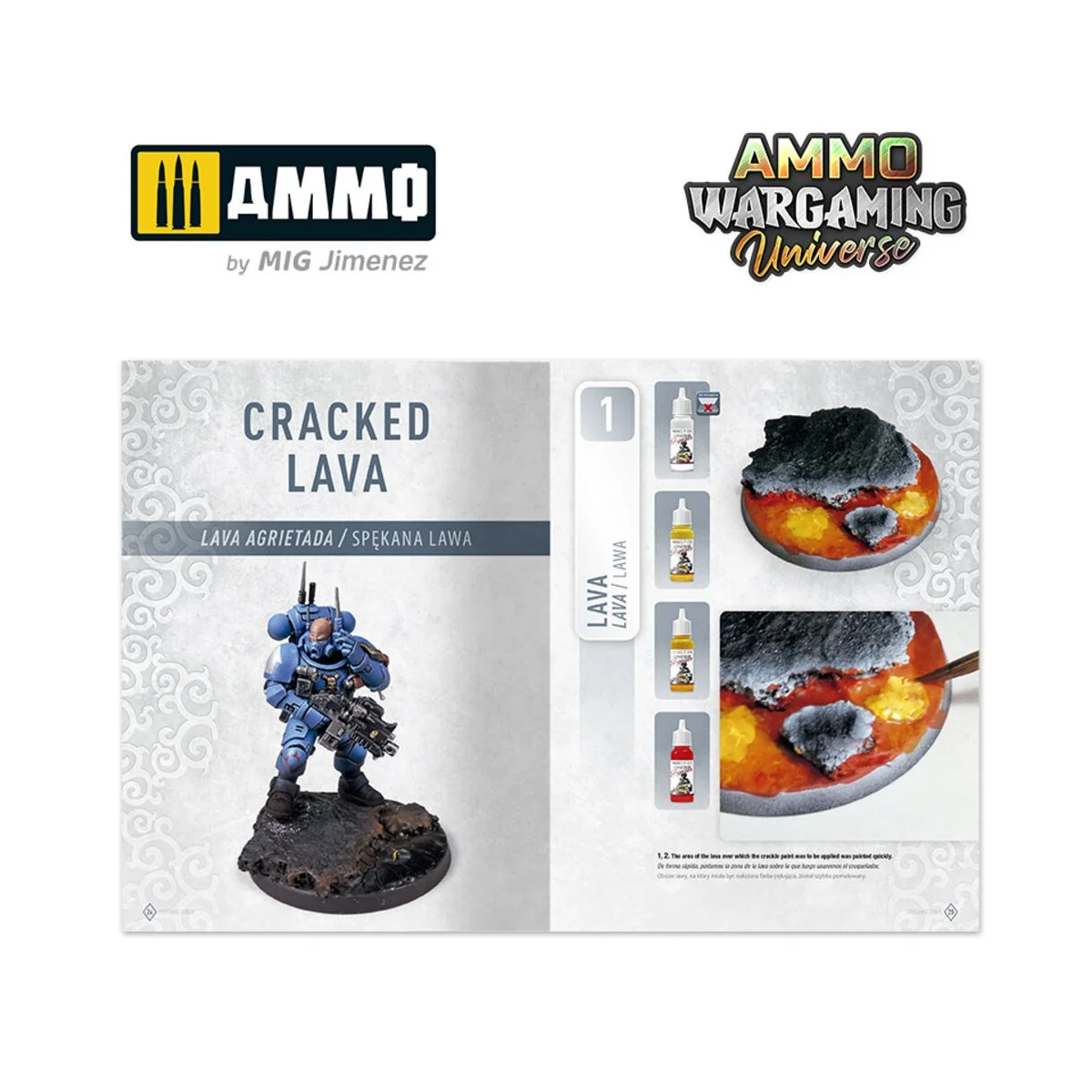 AMMO WARGAMING UNIVERSE Book 04 - Volcanic Soils (English, Castella...