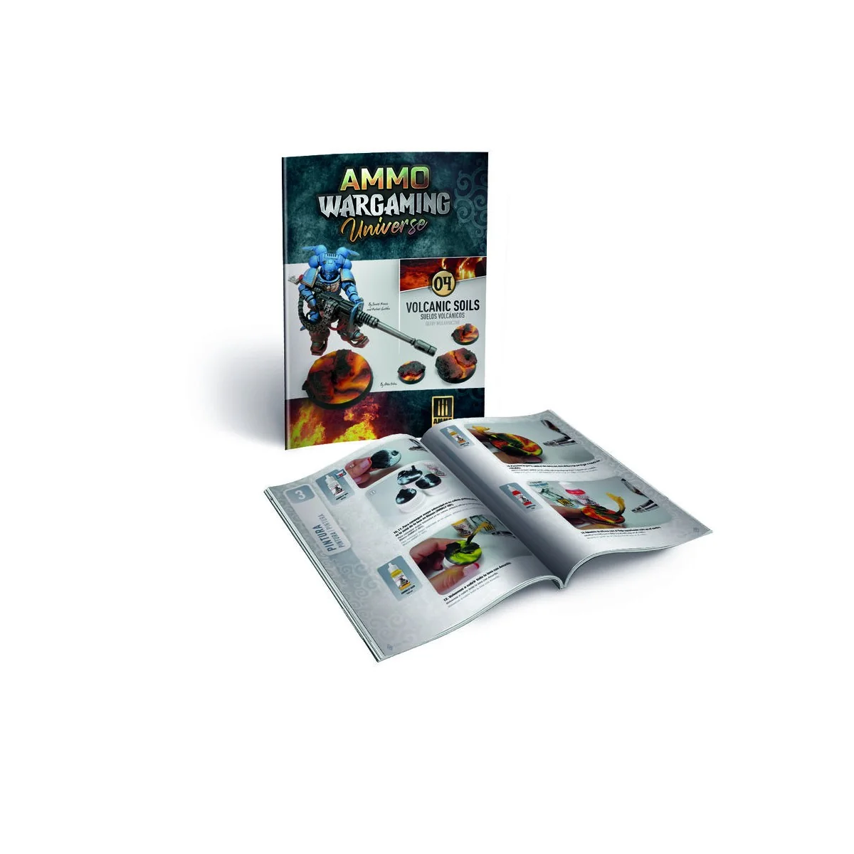 AMMO WARGAMING UNIVERSE Book 04 - Volcanic Soils (English, Castella...