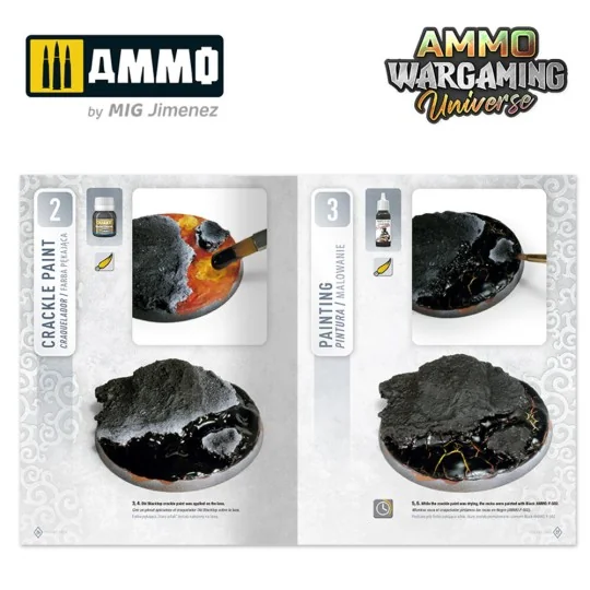 AMMO WARGAMING UNIVERSE Book 04 - Volcanic Soils (English, Castella...