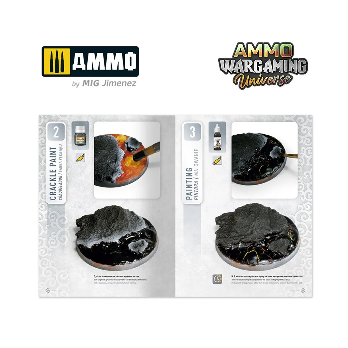 AMMO WARGAMING UNIVERSE Book 04 - Volcanic Soils (English, Castella...