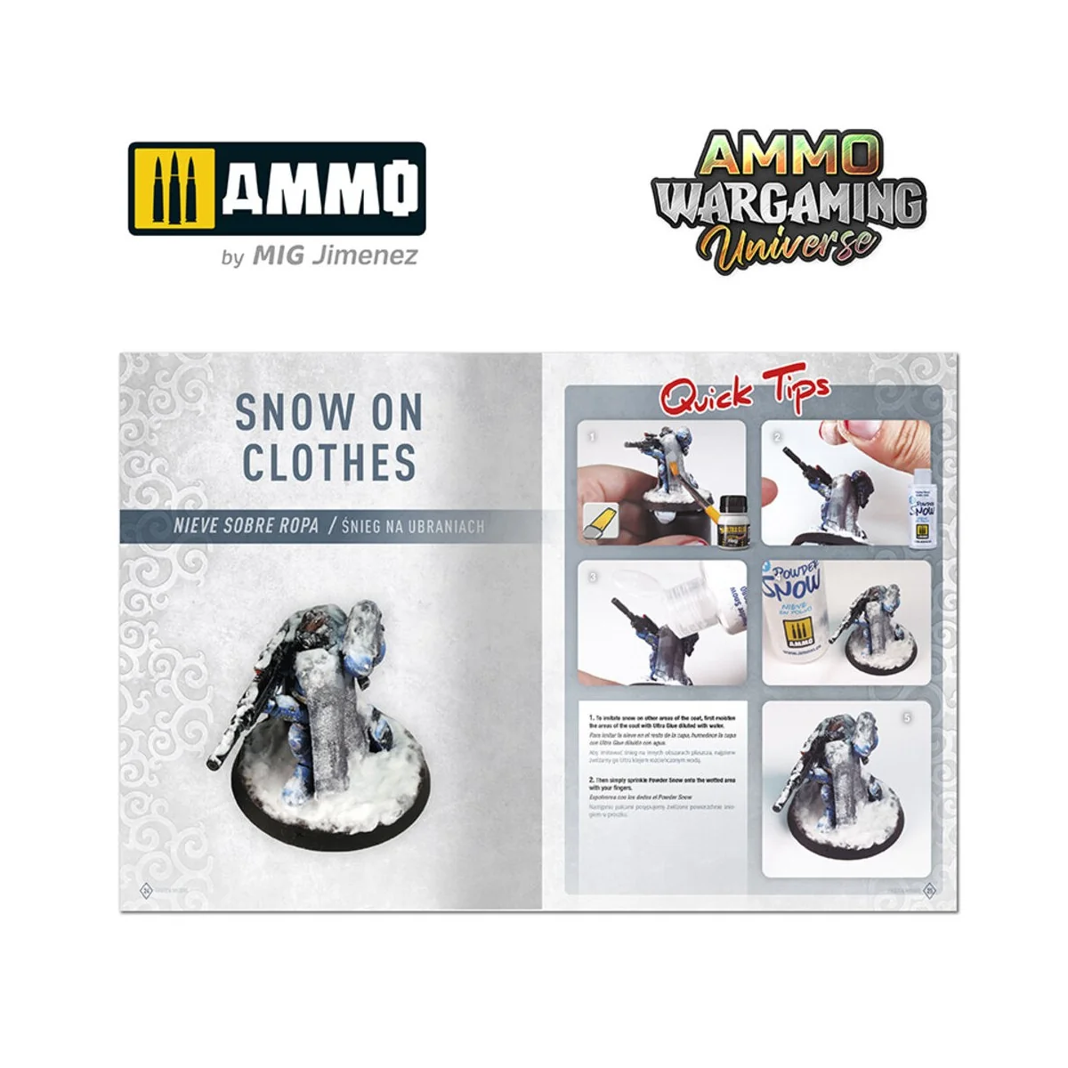 AMMO WARGAMING UNIVERSE Book 05 - Frozen Moors (English, Castellano...