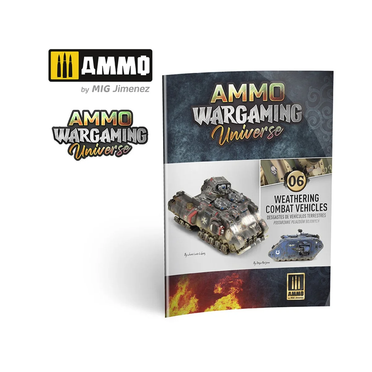 AMMO WARGAMING UNIVERSE Book 06 - Weathering Combat Vehicles (Engli...