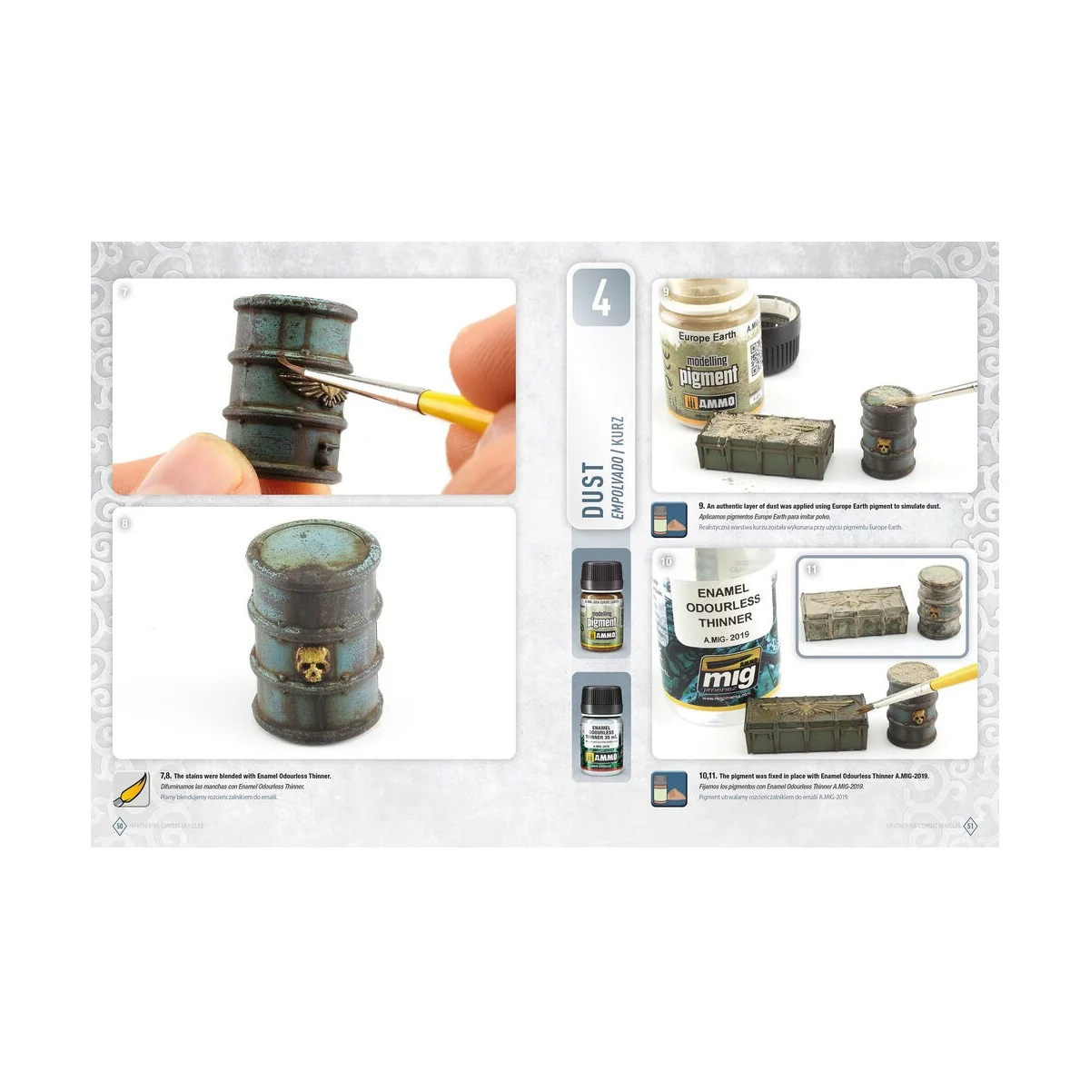 AMMO WARGAMING UNIVERSE Book 06 - Weathering Combat Vehicles (Engli...