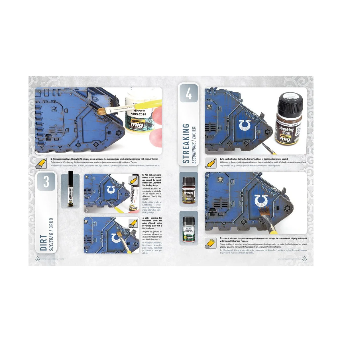 AMMO WARGAMING UNIVERSE Book 06 - Weathering Combat Vehicles (Engli...