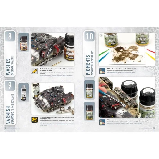 AMMO WARGAMING UNIVERSE Book 06 - Weathering Combat Vehicles (Engli...