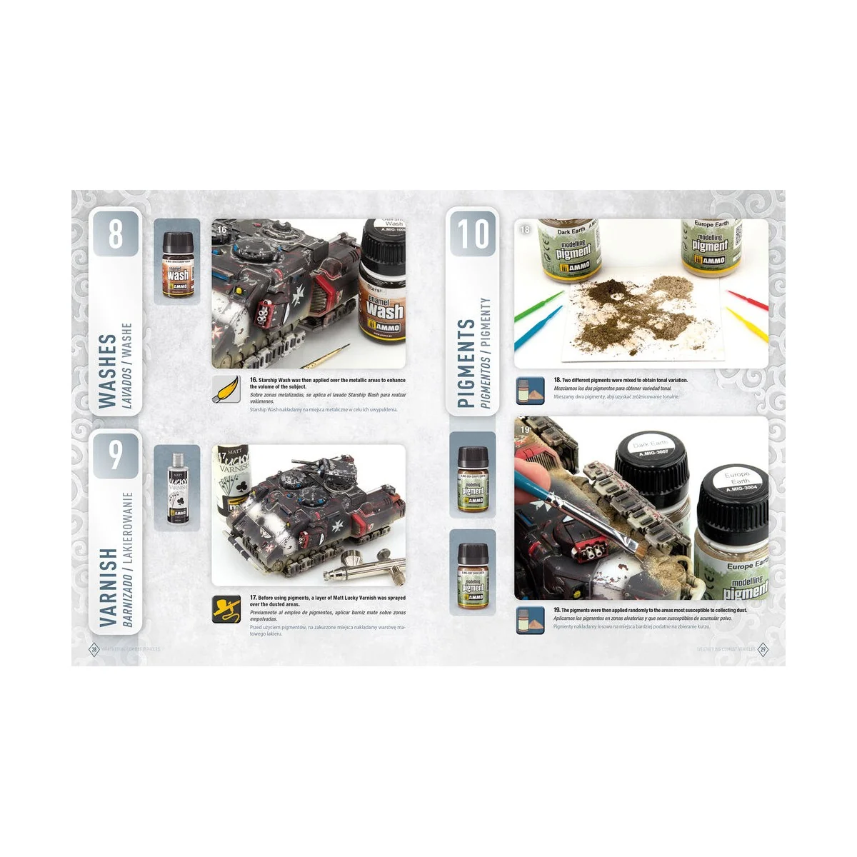 AMMO WARGAMING UNIVERSE Book 06 - Weathering Combat Vehicles (Engli...