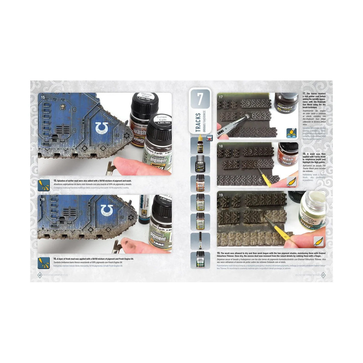 AMMO WARGAMING UNIVERSE Book 06 - Weathering Combat Vehicles (Engli...