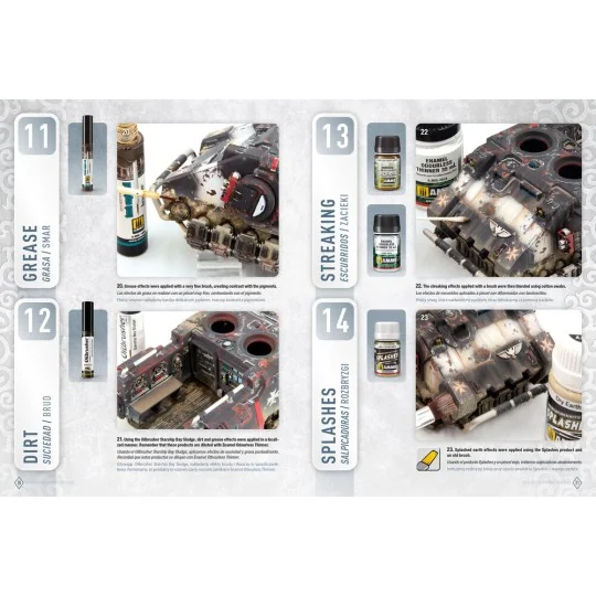 AMMO WARGAMING UNIVERSE Book 06 - Weathering Combat Vehicles (Engli...