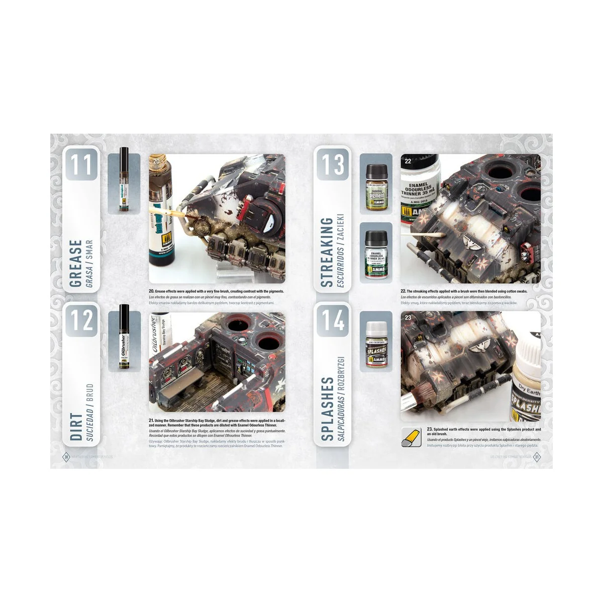 AMMO WARGAMING UNIVERSE Book 06 - Weathering Combat Vehicles (Engli...