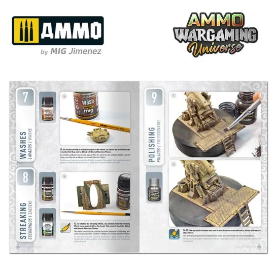 AMMO WARGAMING UNIVERSE Book 06 - Weathering Combat Vehicles (Engli...
