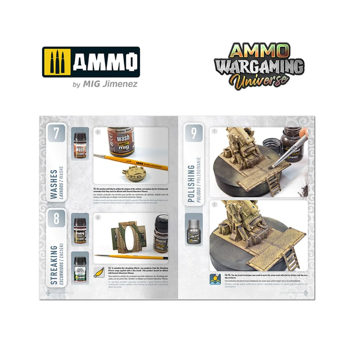 AMMO WARGAMING UNIVERSE Book 06 - Weathering Combat Vehicles (Engli...