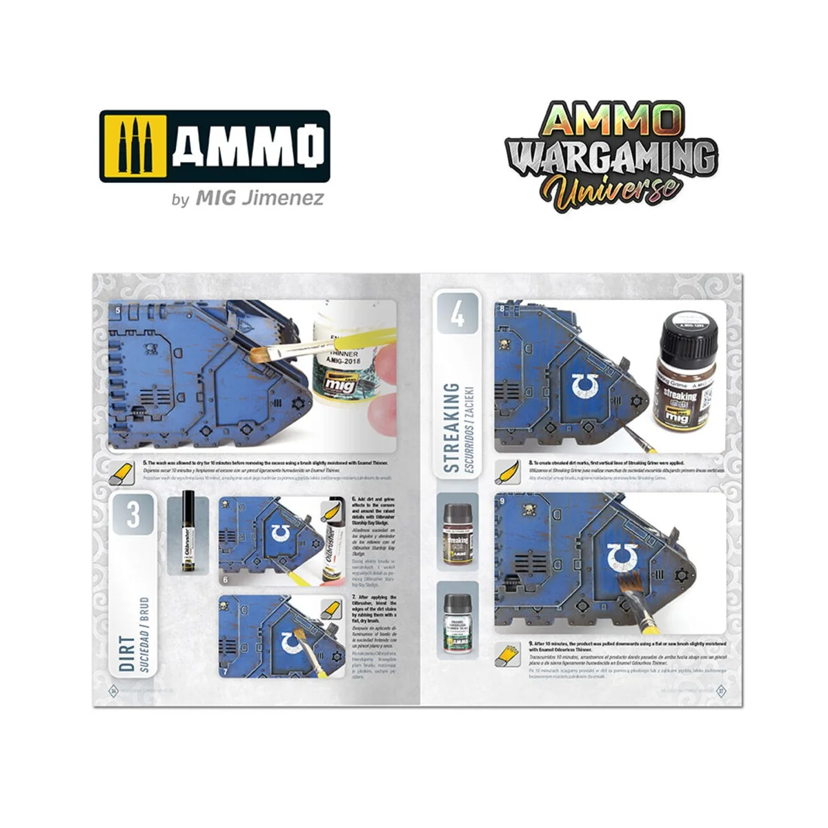 AMMO WARGAMING UNIVERSE Book 06 - Weathering Combat Vehicles (Engli...