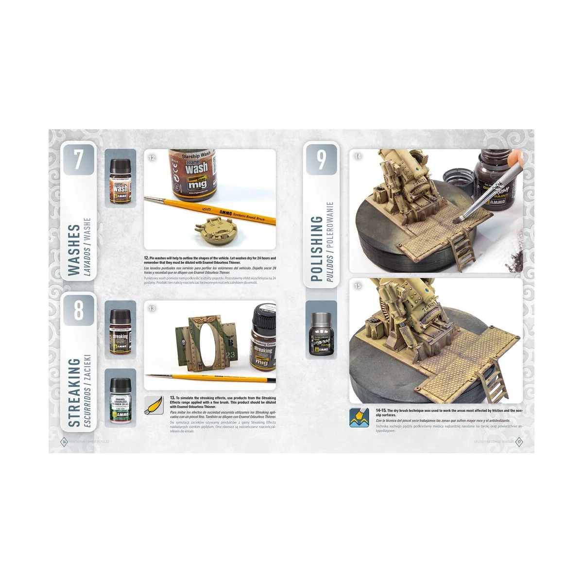 AMMO WARGAMING UNIVERSE Book 06 - Weathering Combat Vehicles (Engli...