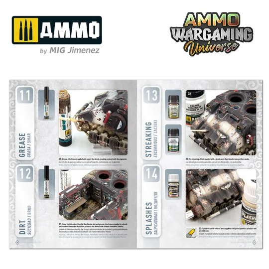 AMMO WARGAMING UNIVERSE Book 06 - Weathering Combat Vehicles (Engli...