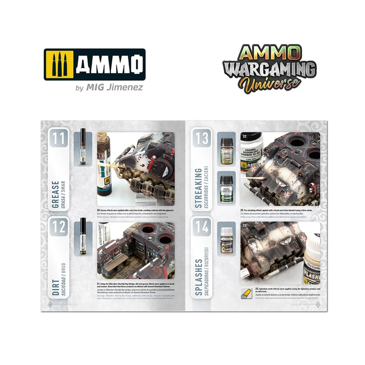 AMMO WARGAMING UNIVERSE Book 06 - Weathering Combat Vehicles (Engli...