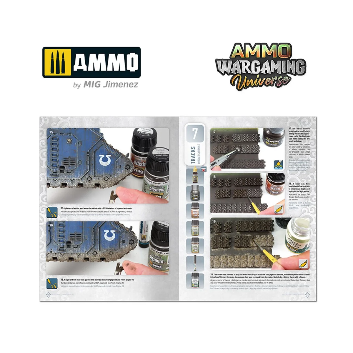 AMMO WARGAMING UNIVERSE Book 06 - Weathering Combat Vehicles (Engli...