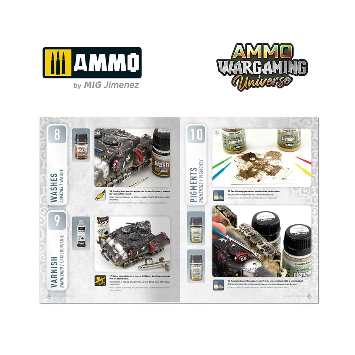 AMMO WARGAMING UNIVERSE Book 06 - Weathering Combat Vehicles (Engli...