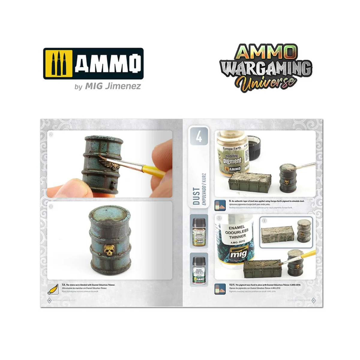 AMMO WARGAMING UNIVERSE Book 06 - Weathering Combat Vehicles (Engli...