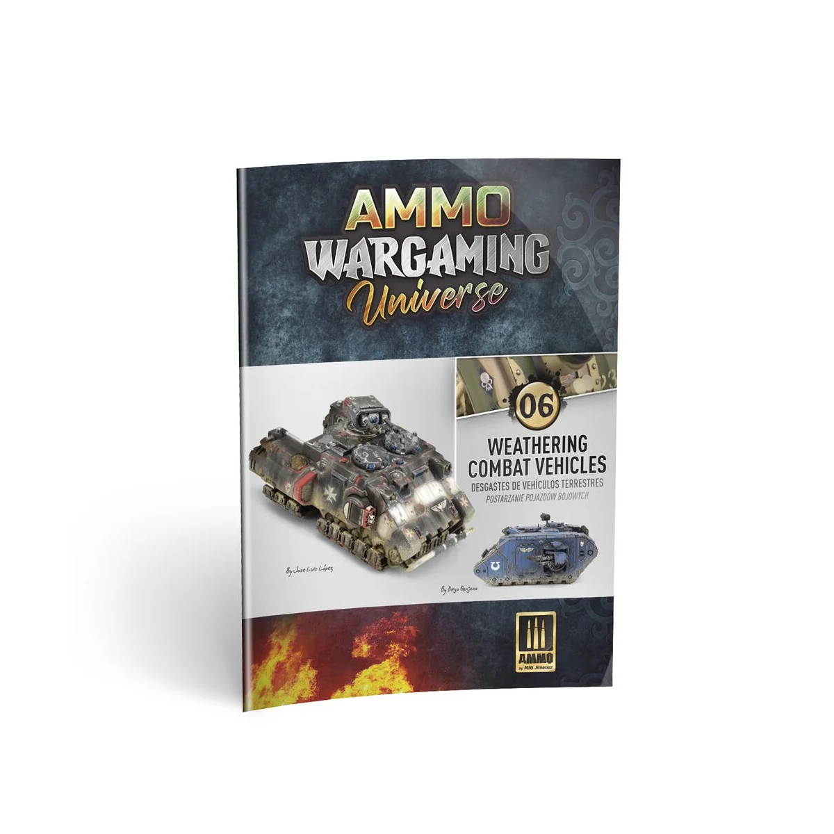 AMMO WARGAMING UNIVERSE Book 06 - Weathering Combat Vehicles (Engli...
