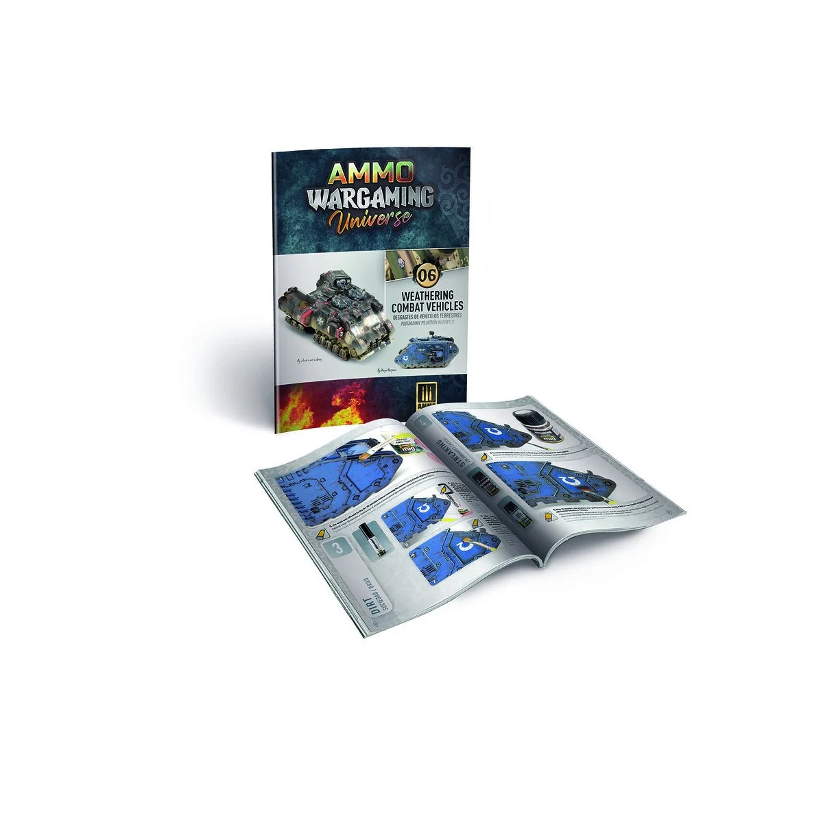 AMMO WARGAMING UNIVERSE Book 06 - Weathering Combat Vehicles (Engli...