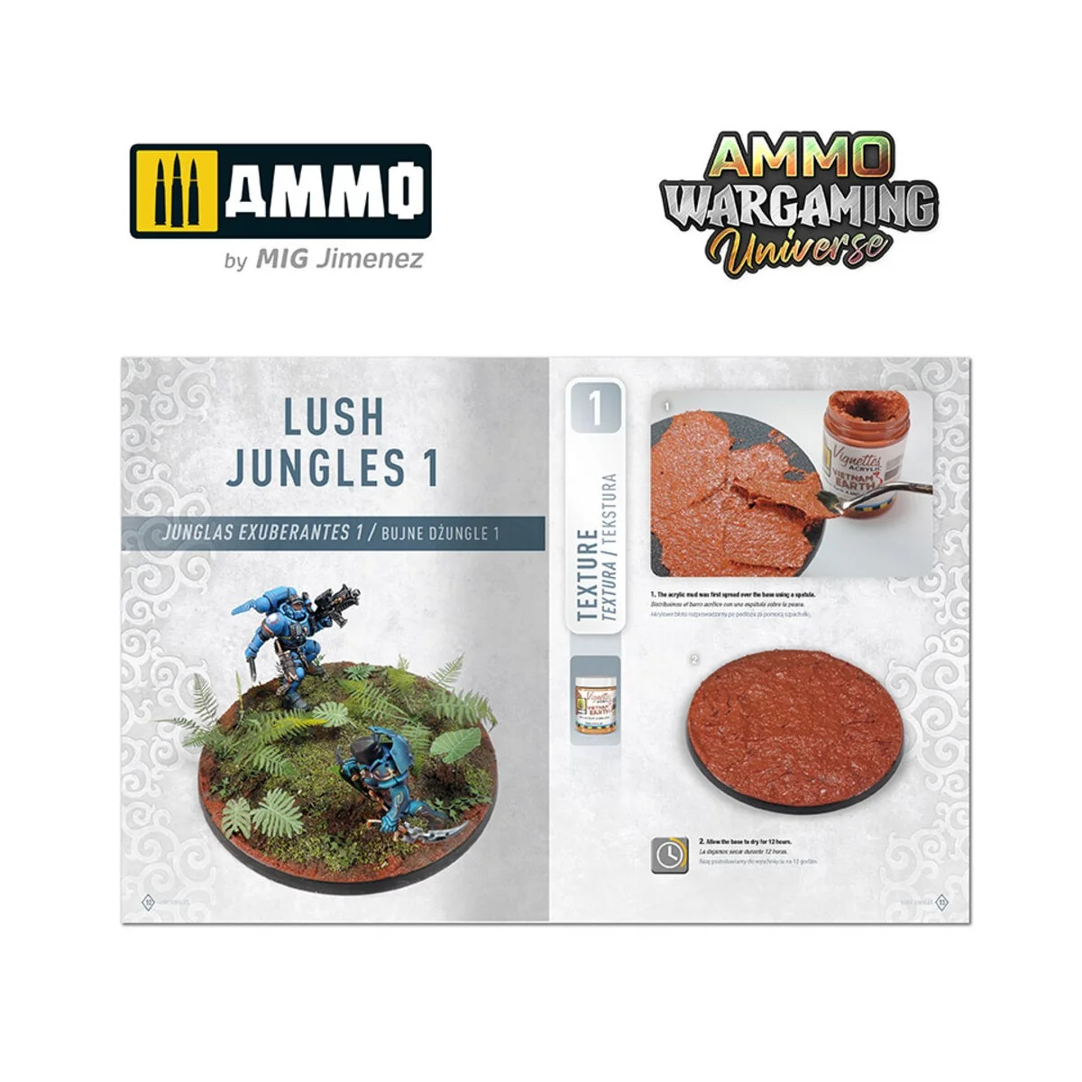 AMMO WARGAMING UNIVERSE Book 07 - Lush Jungles (English, Castellano...
