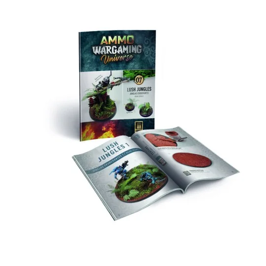 AMMO WARGAMING UNIVERSE Book 07 - Lush Jungles (English, Castellano...